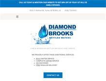 Tablet Screenshot of diamondbrooks.com